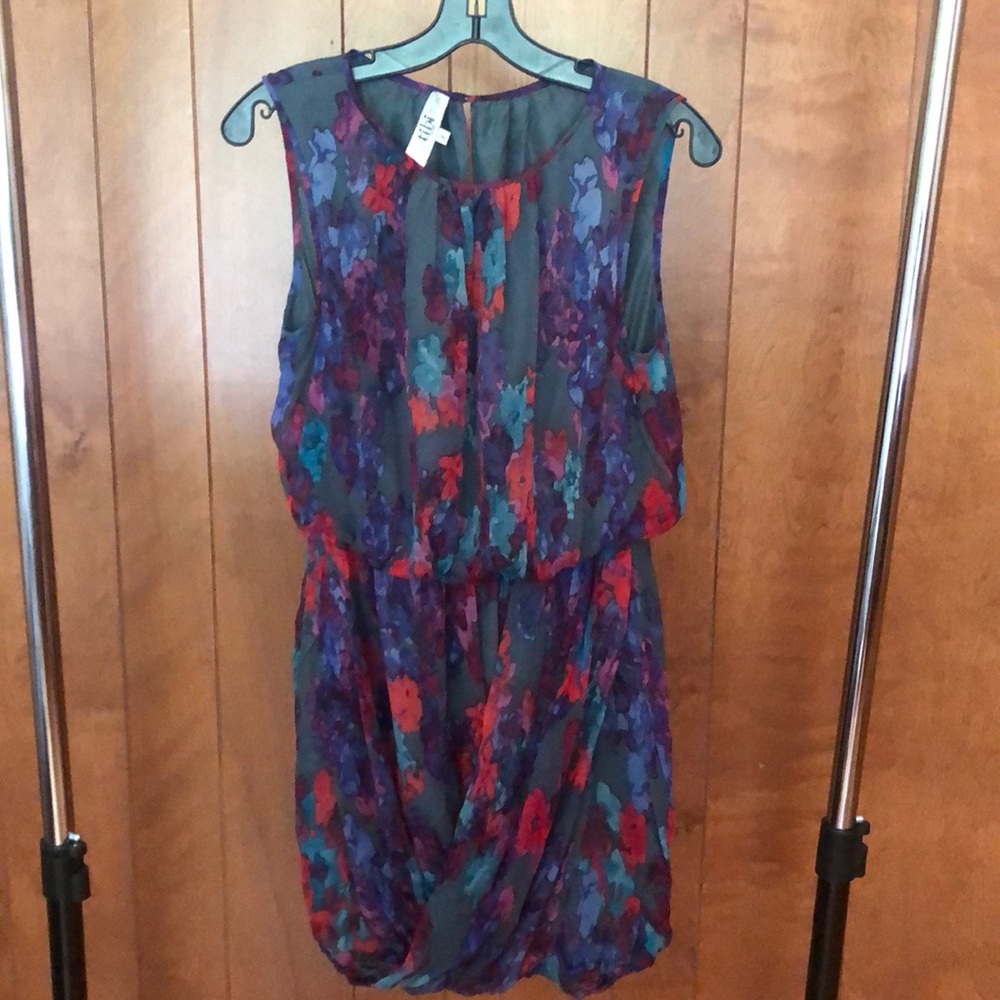 Tibi Genevieve Silk Draped Dress Size 2